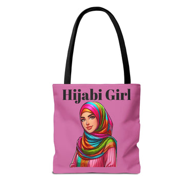 Copy of Colorful Hijabi Girl Tote Bag - Stylish and Functional for Every Occasion - Modestly Vogue
